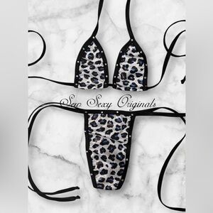 Microkini Bikini Set Exotic Dancewear Rave